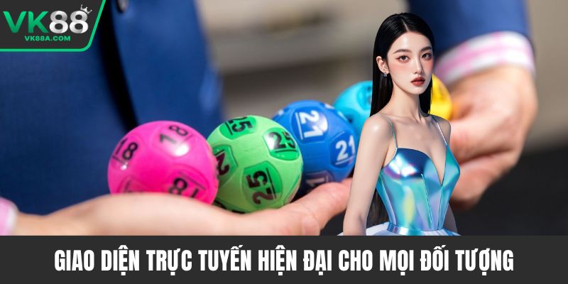 Giao diện trực tuyến hiện đại cho mọi đối tượng
